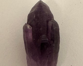 Amethyst Tutu Cliffs Nigeria/Amethyst Quartz Point /Raw/Grade A / Deep Saturation Phantom Amethyst Crystal /Rare Amethyst/ Deep Purple