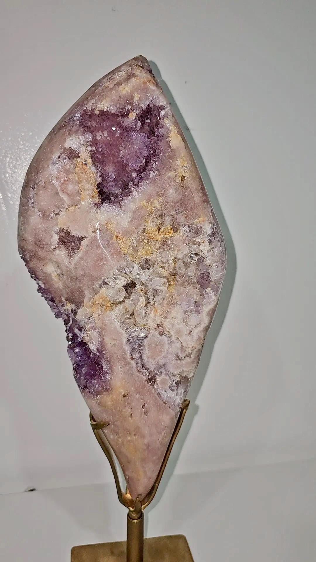 回転式スタンド付きステートメントドゥルージーピンクアメジスト/約7