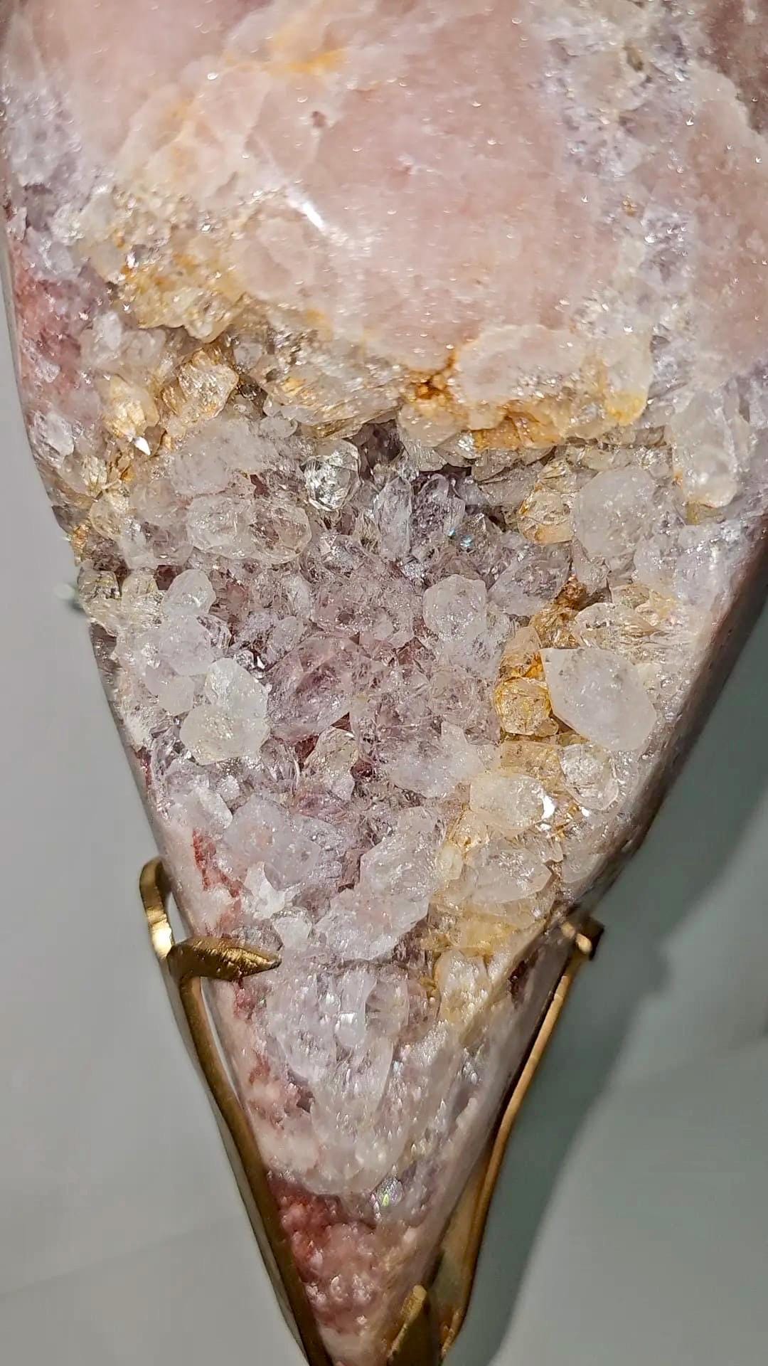 回転式スタンド付きステートメントドゥルージーピンクアメジスト/約7