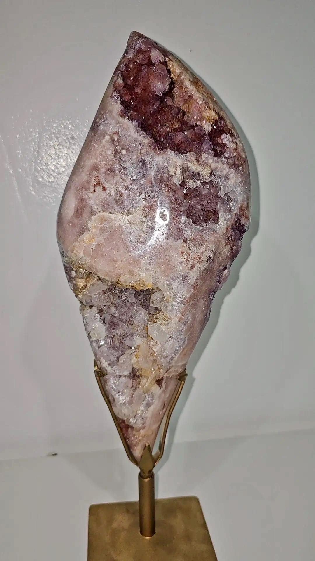 回転式スタンド付きステートメントドゥルージーピンクアメジスト/約7