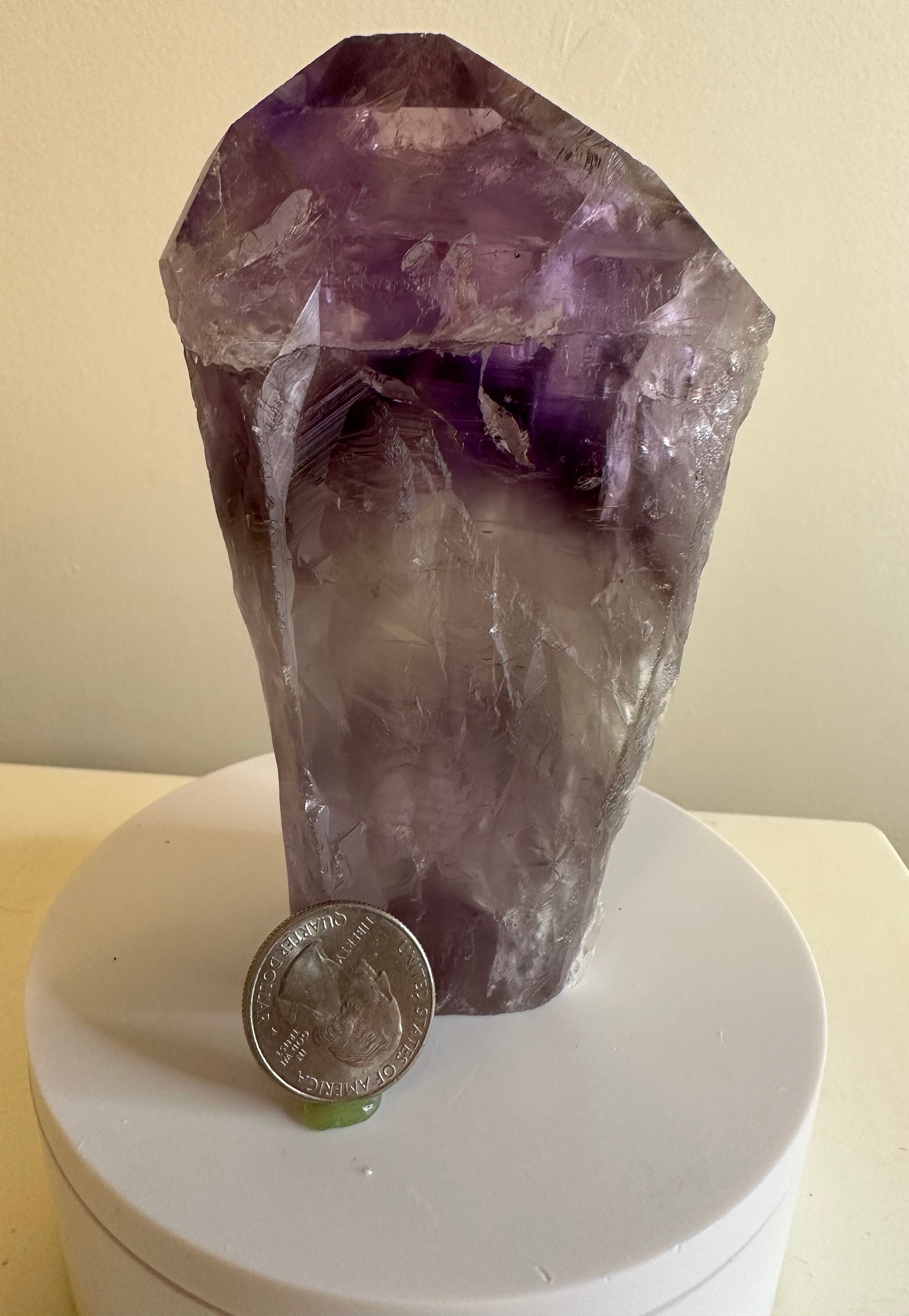 Huge amethyst point - Etsy 日本 Huge amethyst point - Etsy 日本