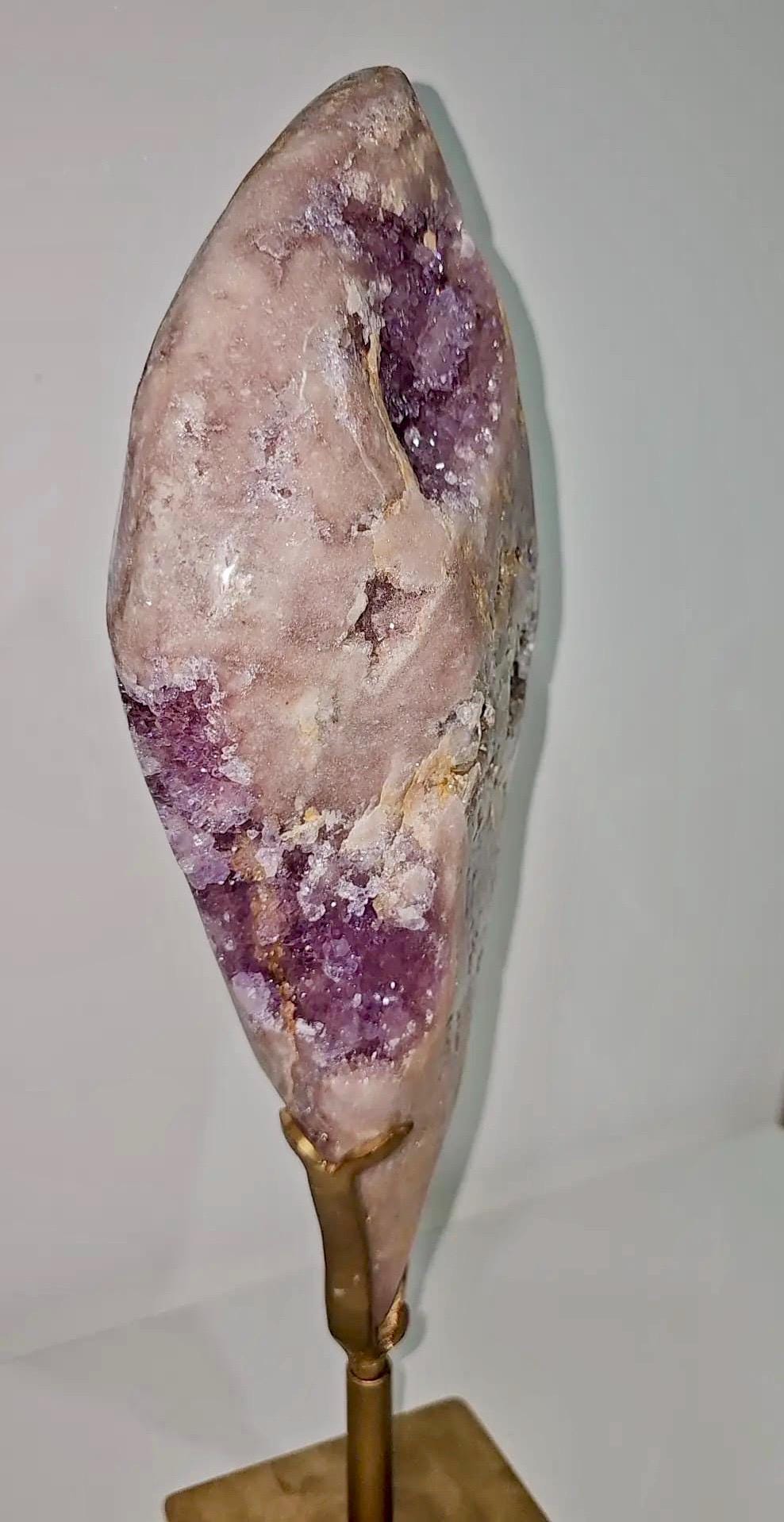 回転式スタンド付きステートメントドゥルージーピンクアメジスト/約7