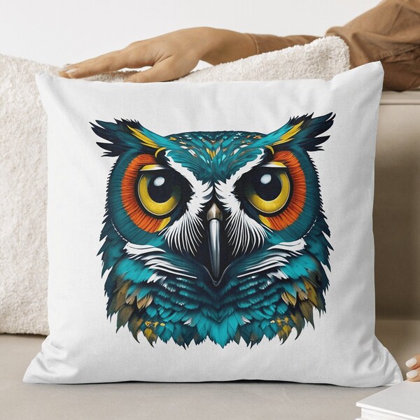 Owl Pillow Etsy