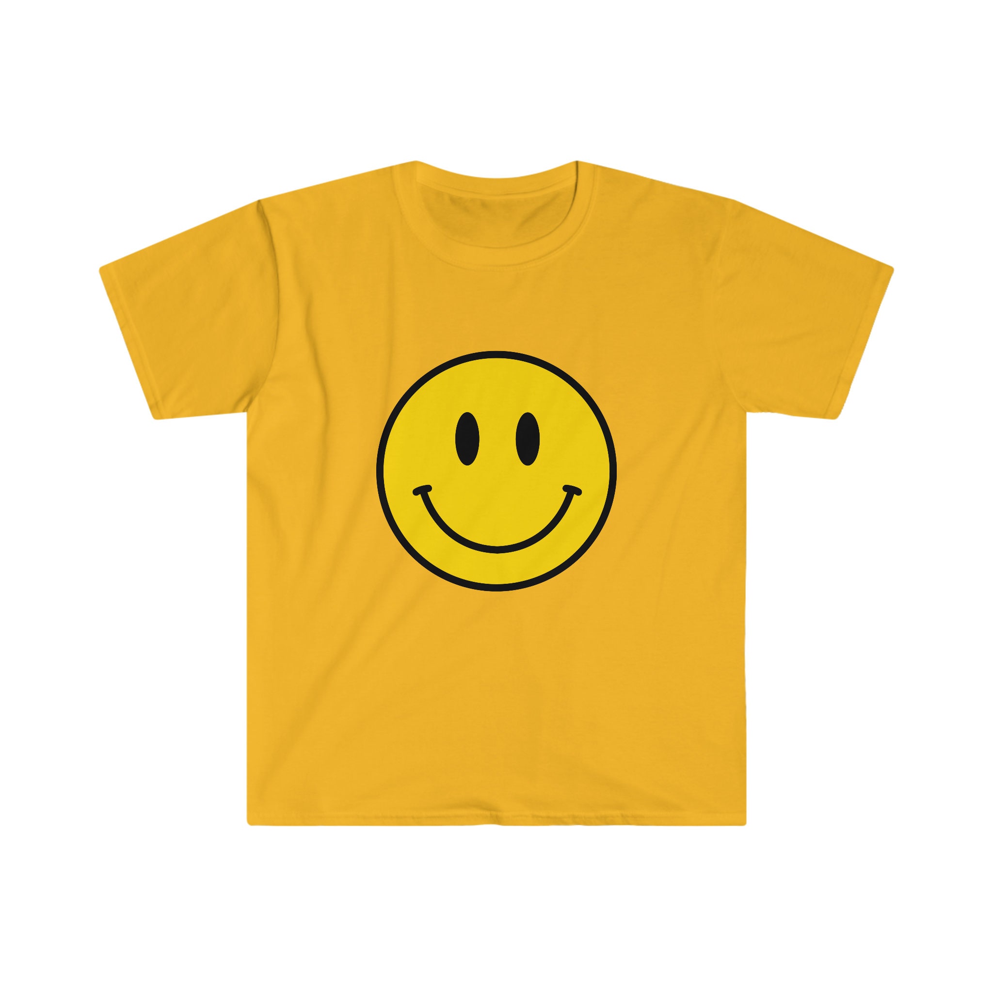 Yellow Smile - T-shirt - Etsy