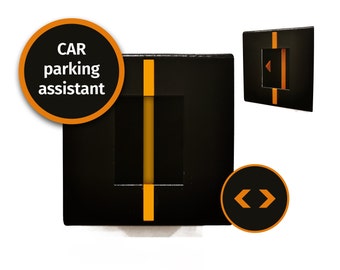 Car Parking Assistant Tool PARKING3D - Garage stickers - Vehicle parking Aid, Parking helper, Garage organization, Gift for him