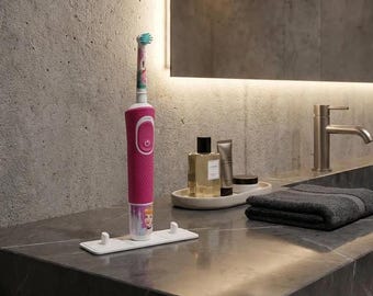 Oral-B Electric Toothbrush Holder | 1–5 Slot Stand | Oral B Braun Compatible | Minimalist EASY TO CLEAN