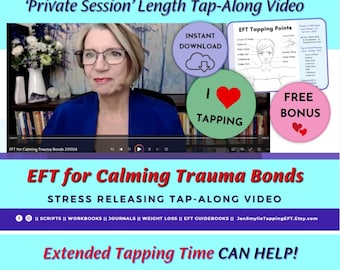 EFT for Releasing Trauma Bonds Tap-Along Video  ||  EFT - Tapping Points Chart  ||  Worry and Stress Release || Calming Distress / Overwhelm