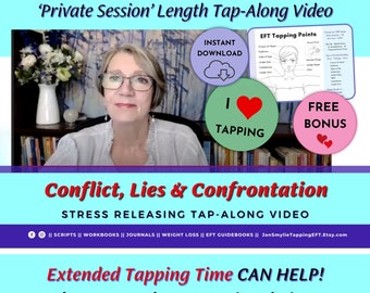 Conflict, Lies and Confrontation Tap-Along Video  ||  EFT - Tapping Points Chart and How To  ||  Stress Release  ||  Calm Fear and Anxiety