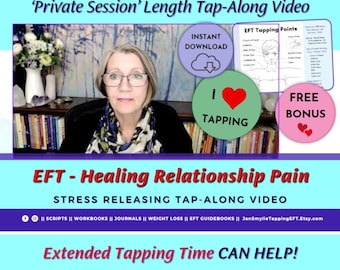 Healing Relationship Pain Tap-Along Video  ||  EFT - Tapping Points Chart  ||  Worry and Stress Release  ||  Calm Fears and Upset