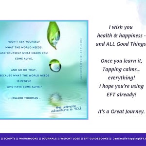EFT Tapping Points Chart - With Simple How to Tap Instructions | Bonus ...