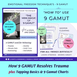 Address Trauma, Anxiety, Ruminating, and more with EFT's Tapping (Digital Download)