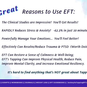 EFT Tapping Points Chart - With Simple How to Tap Instructions | Bonus ...