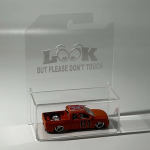 Acryl Display für Single Loose 1:64 Diecast - Hot Wheels - Streichholzschachtel - Mattel
