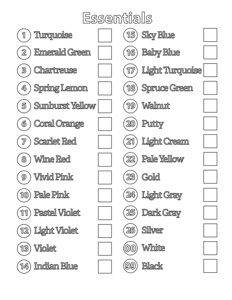 Tooli Color Key ESSENTIALS Etsy