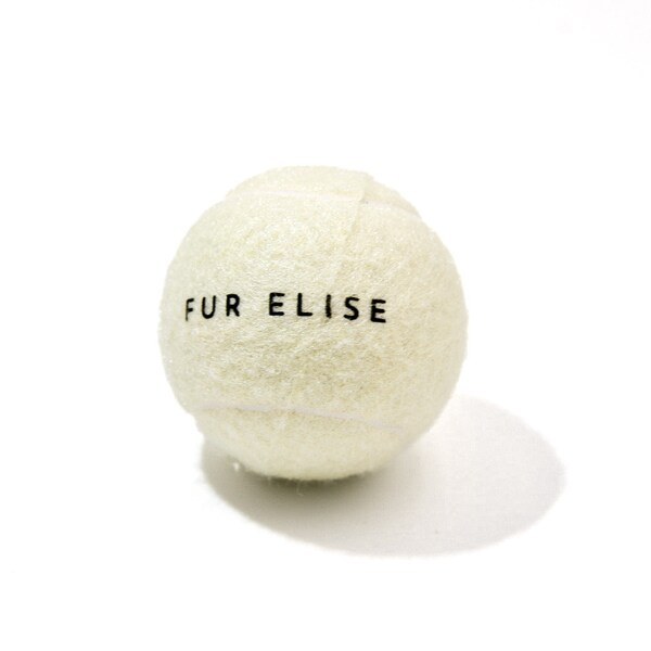 So Fetch! Tennis Ball - Bone | Beige Ivory, Dog Toy, Standard Size, Pet-Friendly, Natural Rubber Core, Poly Felt, Non-Toxic, Durable, 2.5 in