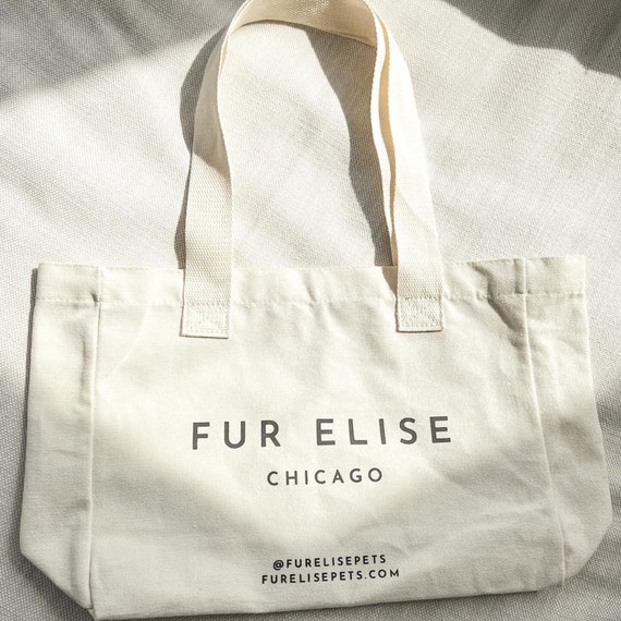 Logo Canvas Tote Bag | Natural Premium Cotton, 12 Oz Fabric Logo Canvas Tote Bag | Natural Premium Cotton, 12 Oz Fabric