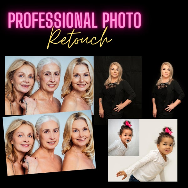 Professional Photo Retouching/manipulation |Photoshop editing|Face retouch|Body slimming Retouch|All kind photo retouch|Custom Photo editing