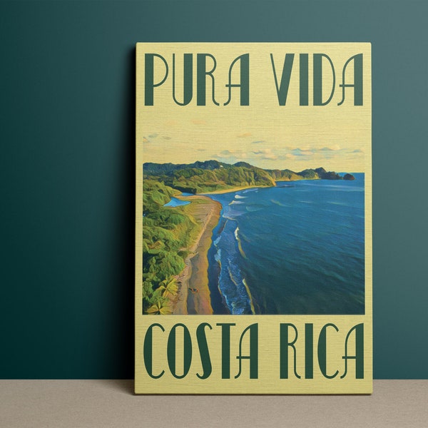 Costa Rica Poster | Pura Vida Wall Art