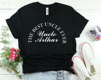 Custom Personalize Uncle shirt uncle gift shirt, best uncle ever funny shirt men gift for uncle, uncle birtday gift shirt, best uncle shirt