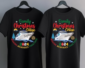 Personalized Family Christmas Cruise 2024 Shirt