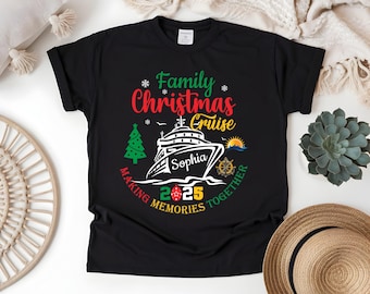 Personalized Family Christmas Cruise 2025 Shirt: Making Memories Together