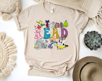Comfort Colors Teacher Shirt: Read Children's Books T-Shirt