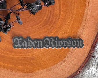 Fourth Wing Xaden Riorson Vinyl Sticker (large size)/ Fourth Wing Sticker/ Xaden Sticker/ Bookish Sticker/ Kindle Sticker