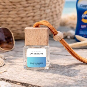 COPPERTONE Inspired Car Diffuser: Beach Scented Air Freshener