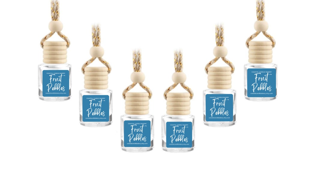 CAR DIFFUSER Fruit Pebbles Car Air Freshener Freshie Highly Scented