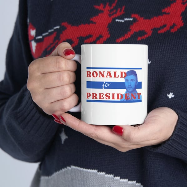 Jury Duty Ronald for President Ceramic Mug 11oz