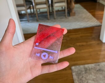 Radio resin keychain