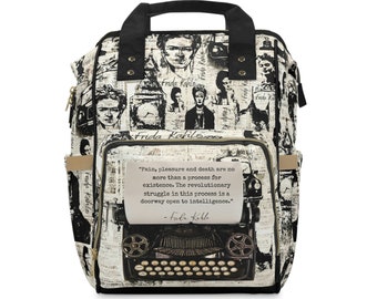 Frida Kahlo - Multifunctional Backpack