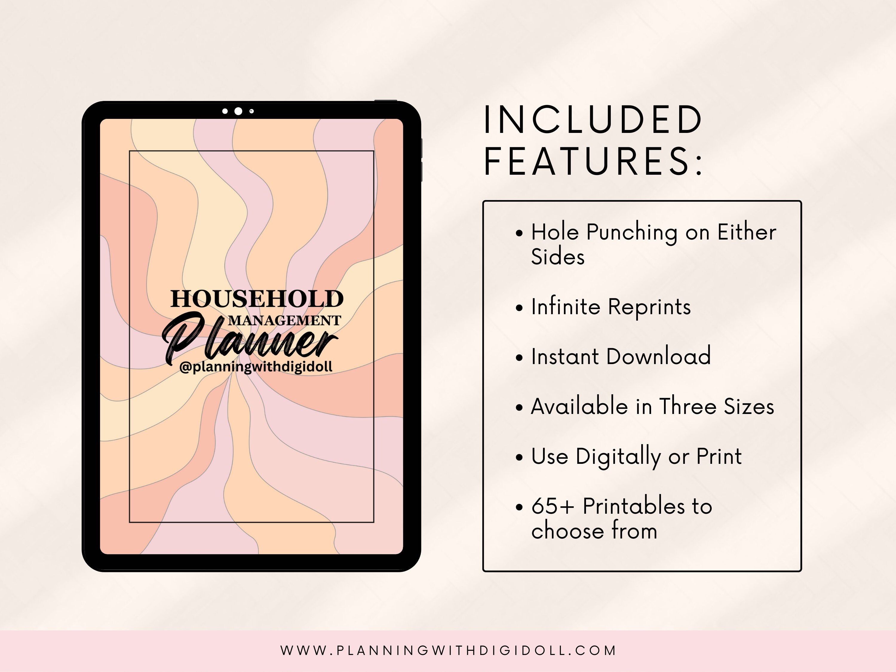 Household Planner Printables, Home Management Binder, Household Binder ...