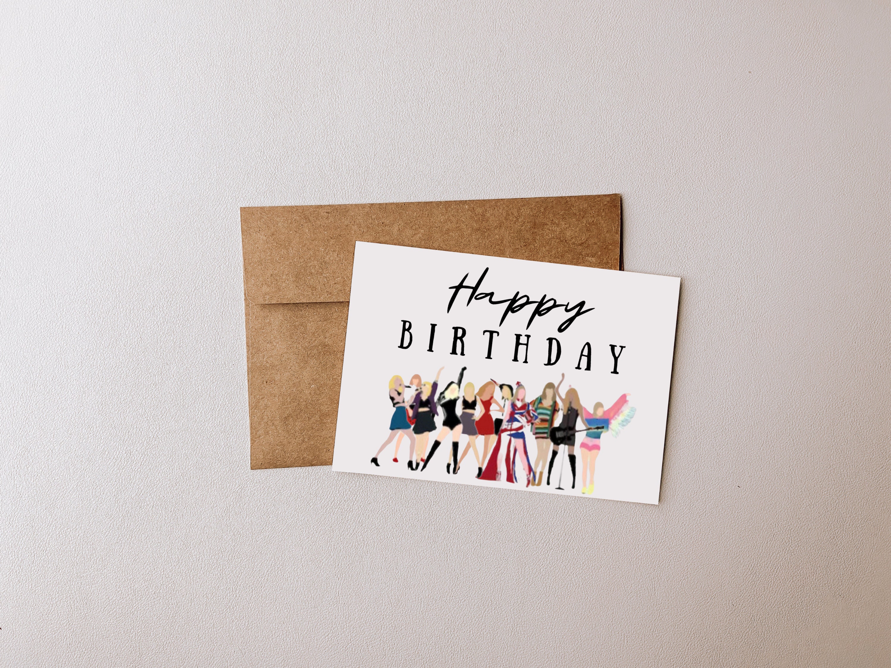 T Swift Printable Birthday Card, Swiftie Birthday Card, T Swift Bday