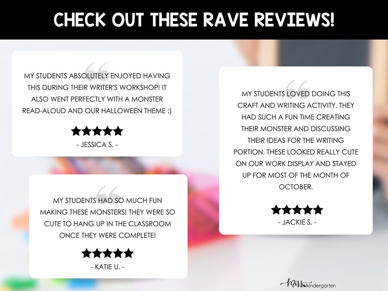 Printable Halloween Monster Craft: Letter M Writing Activity - Etsy