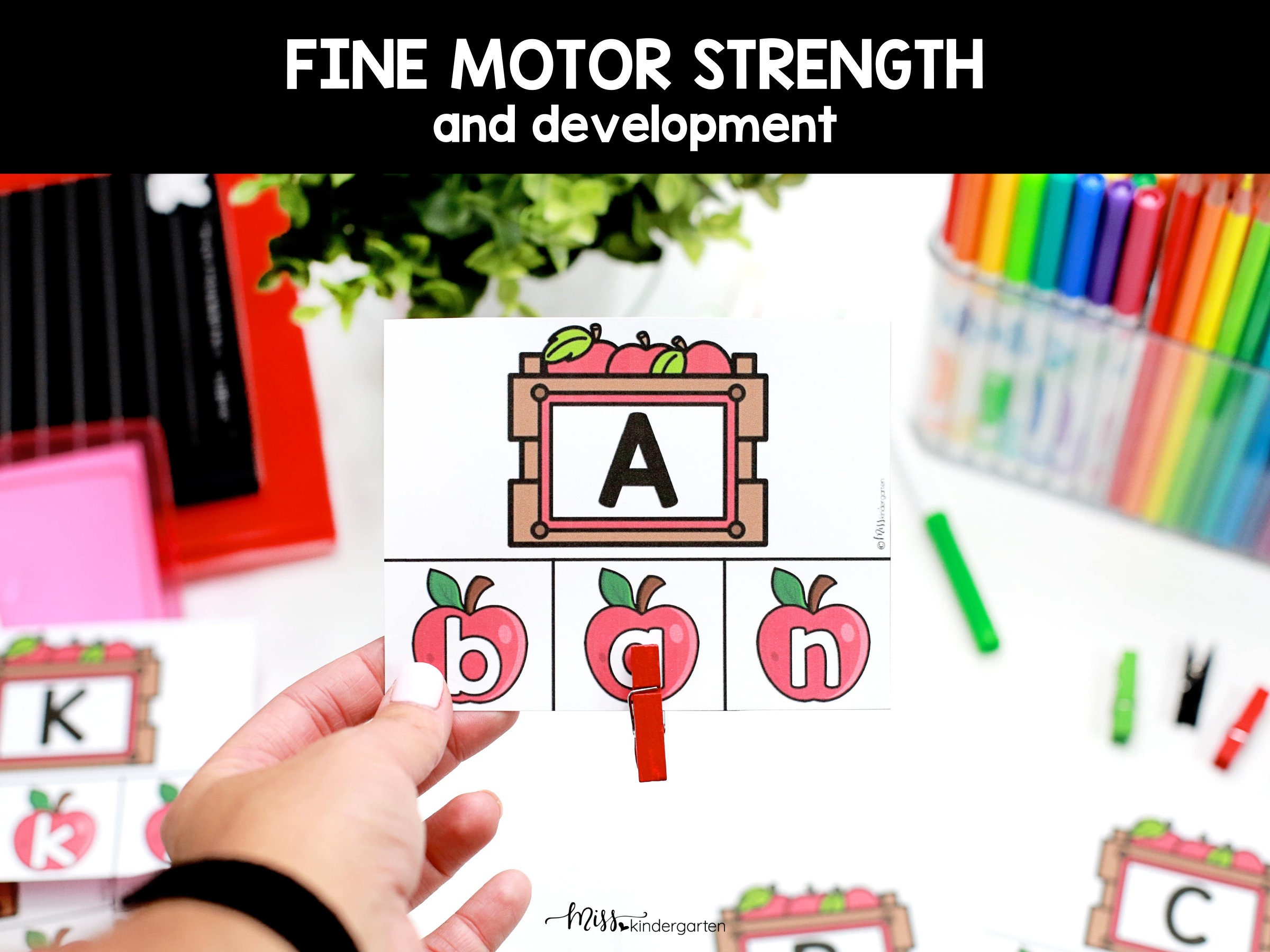 September Kindergarten Activities: Apple Themed Math & Literacy ...