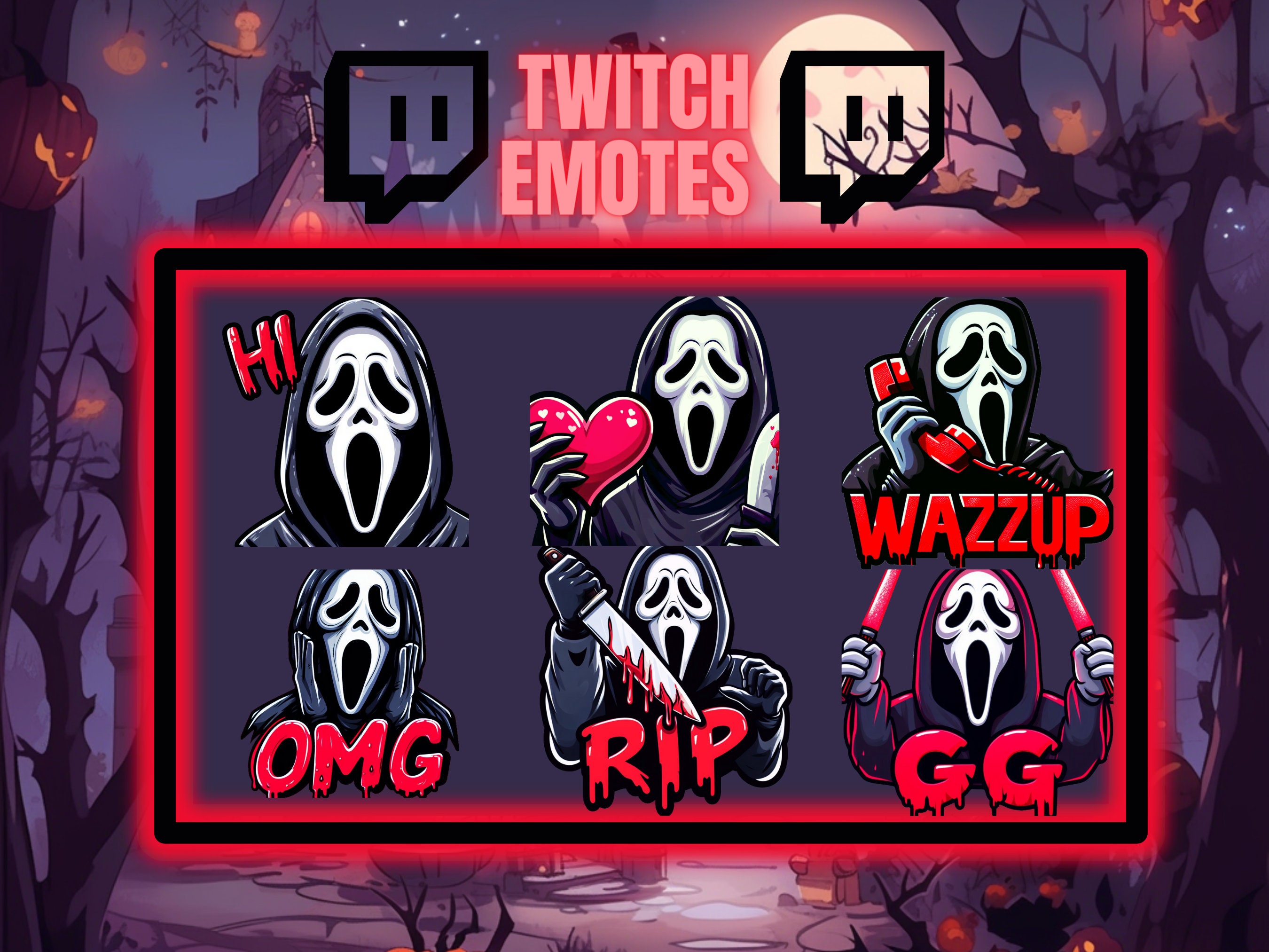 Create custom dead by daylight emotes for twitch or discord by Shuninya