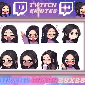 Asian Girl Twitch Emote