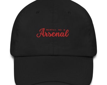 North London Arsenal Gunners - Dad Hat - Premier League Daily Cap