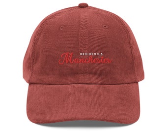 Manchester United - English Premier League - Vintage corduroy cap