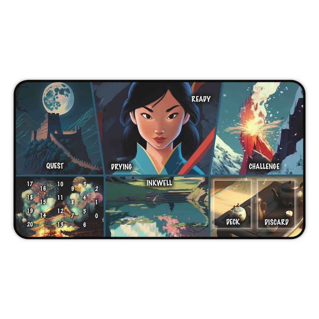 Lorcana Playmat Honor Etsy