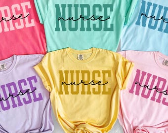Registered Nurse Shirt Nurse Shirt Nurse T-Shirt RN Shirt Nursing School Shirt Nurse Gift Comfort Colors Nurse TShirt Nurse Tee Gift Nurse