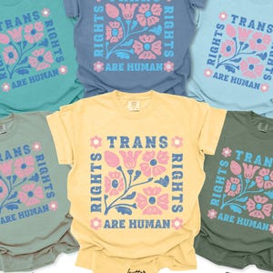 Trans Rights Shirt Human rights tee lgbt pride queer trans lgbt trans pride queer transgendered lgbt trans gay trans nonbinary pride GGC269