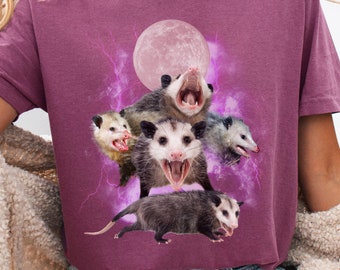 Possum lovers shirt, Retro Funny Opossum Shirt, Vintage possum shirt, Opossum lovers gift, Silly Party Gifts, meme shirt, trash panda shirt