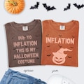 Matching Couples Halloween Comfort colors shirt Holiday Couples TShirt Halloween Pumpkin Party Outfit Couples Costume Funny Spooky T-shirts