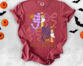 Halloween Gigi Shirts Spooky Gigi TShirt Comfort Colors Halloween Tee Gigi Gifts Ghost Gigi Tshirt Cute Fall Gigi Grandma Halloween T-Shirt