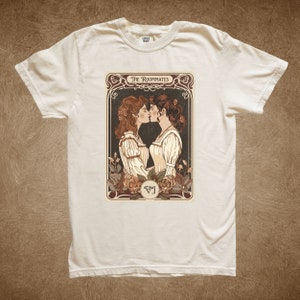 Lesbian Pride Tarot Card Shirt, And they were roommates shirt, Historians would call, lesbian girlfriend gift, valentines, lgbtq pride queer