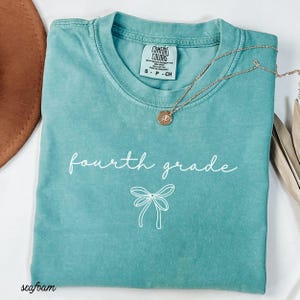 Fourth Grade Teacher Shirt Comfort Colors Fourth Grade Teacher Team Shirt 4th Grade Teacher Back to School Tee 4th Grade Teacher Gift GGC392