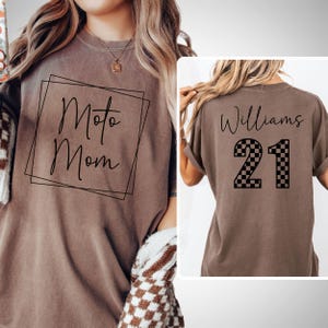 Personalized Race Mom Shirt, Race Mama Sweatshirt, Racing Season, Checkered Race Shirt, Mama Racing Sweatshirt, Mothers Day Gift For Mom