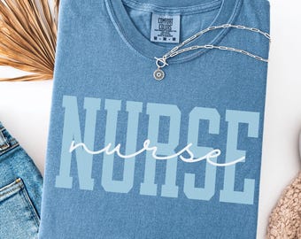 Registered Nurse Shirt Nurse Shirt Nurse T-Shirt RN Shirt Nursing School Shirt Nurse Gift Comfort Colors Nurse TShirt Nurse Tee Gift Nurse